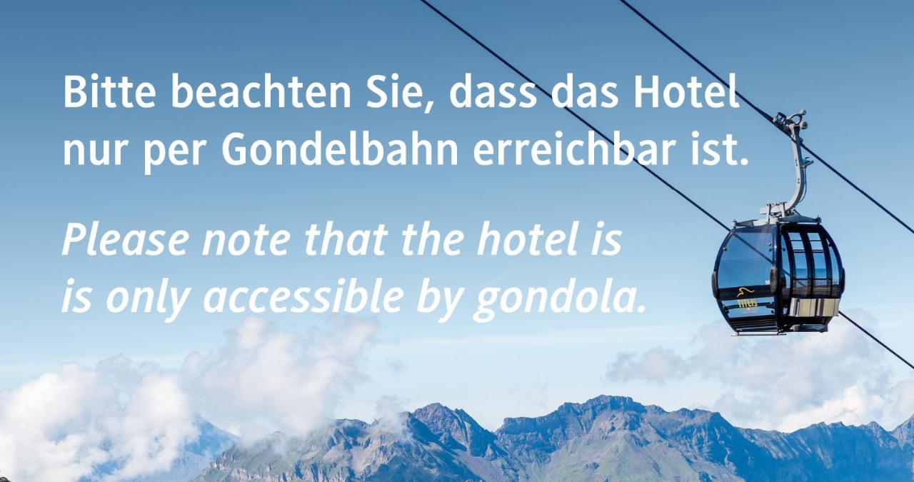 Berghotel Truebsee - Accessible Only By Cable Car Енгелберг Екстериор снимка